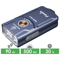 Ліхтар-брелок Fenix E03R V2.0 (Blue), Колір: Blue