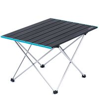 Розкладний стіл Naturehike NH19Z008-Z - L (Rock Black) 68х46х40,5 см, Тип розміру: L, Колір: Rock Black