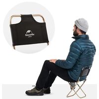 Компактний розкладний стілець на природу Naturehike NH18M001-Z (Khaki), Колір виробника: Khaki, зображення 6