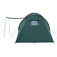 4-місний кемпінговий намет Totem Hurone 4 V2: на 2 спальні, Кількість місць: 4, Колір: Green, зображення 8
