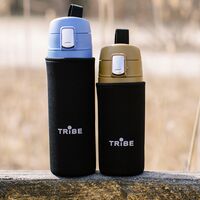 Чохол Tribe Neoprene Cover (Black) для термокружки Tramp UTRC-107 на 0,45 л, Тип розміру: для 0,45 л, Колір: Black, зображення 9