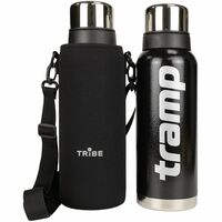 Чохол Tribe Neoprene Cover (Black) для термосів Tramp Expedition на 1,2 л, Тип розміру: для 1,2 л, Колір: Black, зображення 4