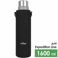 Чохол Tribe Neoprene Cover (Black) для термосів Tramp Expedition на 1,6 л, Тип розміру: для 1,6 л, Колір: Black
