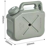 Пластикова каністра для води з краном Naturehike CNH22CJ018 (Green) на 12 л, Об'єм: 12, Колір виробника: Green, зображення 2