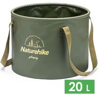 Складне відро Naturehike NH20SJ040 (Green), 20 л, Об'єм: 20, Колір виробника: Green