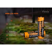 Акумулятор Fenix ARB-L14-1050 (AA), 1050 mAh, зображення 4