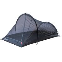 2-місний намет Tramp Bike 2 V2 (Grey): двошаровий, Кількість місць: 2, Колір: Grey/Red, зображення 6