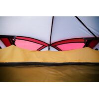 4-місний намет Tramp Rock 4 V2 (Grey): двошаровий, вітростійкий, Кількість місць: 4, Колір: Grey/Red, зображення 14