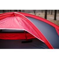 4-місний намет Tramp Rock 4 V2 (Grey): двошаровий, вітростійкий, Кількість місць: 4, Колір: Grey/Red, зображення 23