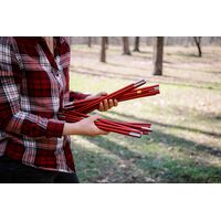 4-місний намет Tramp Rock 4 V2 (Grey): двошаровий, вітростійкий, Кількість місць: 4, Колір: Grey/Red, зображення 31