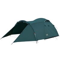 3-місний намет Tramp Grot 3 V2: двошаровий, з тамбуром, Кількість місць: 3, Колір: Green, зображення 3