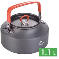 Туристичний чайник Naturehike NH17C020-H на 1,1 л, анодований алюміній, Об'єм: 1,1
