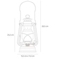 Гасова лампа Feuerhand Baby Special 276 (Matt Black), Колір виробника: Matt Black, зображення 3