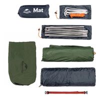 1-місний намет Naturehike NH18A095-D Cloud Trek 1 (Dark Green): двошаровий, Кількість місць: 1, Колір: Dark Green, зображення 5