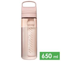 Пляшка з фільтром для води LifeStraw Go Filter Bottle (Cherry Blossom Pink) на 650 мл, Об'єм резервуару: 650, Колір резервуару: Cherry Blossom Pink