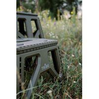 Розкладний табурет на природу Tribe Camp Chair - Low (Olive), Тип розміру: Low, Колір виробника: Olive, зображення 9