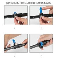 Трекінгова палиця Naturehike ST07 NH18D010-Z (Purple), 99-115 см - 1 шт., Тип розміру: 99-115, Колір: Purple, зображення 6