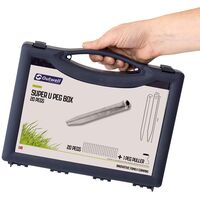 Набір кілочків Outwell Super U Peg Box - Silver (240 мм), 20 шт., Довжина: 24, Колір виробника: Silver, зображення 3
