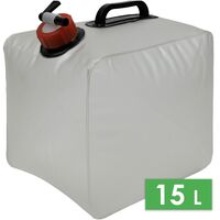Туристична складна каністра для води з краном Tribe Water Carrier PVC на 15 л, Об'єм: 15