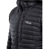 Пуховик чоловічий Rab Microlight Alpine Jacket (Black), Колір виробника: Black, Розмір: M, зображення 12