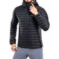 Пуховик чоловічий Rab Microlight Alpine Jacket (Black), Колір виробника: Black, Розмір: M, зображення 7
