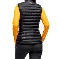 Жилет жіночий Rab Microlight Vest (Black), Колір виробника: Black, Розмір: L, зображення 3