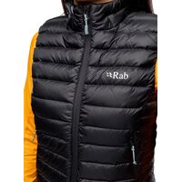 Жилет жіночий Rab Microlight Vest (Black), Колір виробника: Black, Розмір: L, зображення 7