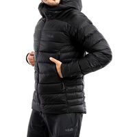 Пуховик чоловічий Rab Electron Pro Jacket (Black), Колір виробника: Black, Розмір: L, зображення 7