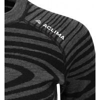 Термокофта жіноча Aclima WarmWool Crew Neck (422/Black Motion), Колір виробника: 422/Black Motion, Розмір виробника: S, зображення 4