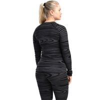 Термокофта жіноча Aclima WarmWool Crew Neck (422/Black Motion), Колір виробника: 422/Black Motion, Розмір виробника: S, зображення 6