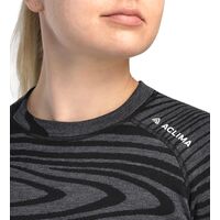 Термокофта жіноча Aclima WarmWool Crew Neck (422/Black Motion), Колір виробника: 422/Black Motion, Розмір виробника: S, зображення 7