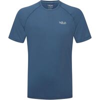 Футболка чоловіча Rab Sonic (Tempest Blue), Колір виробника: Tempest Blue, Розмір: L