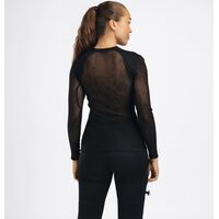 Термокофта жіноча Aclima WoolNet Light Crewneck (123/Jet Black), Колір виробника: 123/Jet Black, Розмір виробника: M, зображення 4