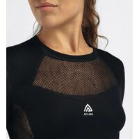 Термокофта жіноча Aclima WoolNet Light Crewneck (123/Jet Black), Колір виробника: 123/Jet Black, Розмір виробника: M, зображення 5
