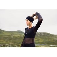 Термокофта жіноча Aclima WoolNet Light Crewneck (123/Jet Black), Колір виробника: 123/Jet Black, Розмір виробника: M, зображення 7