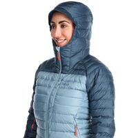 Пуховик жіночий Rab Microlight Alpine Jacket (Orion Blue/Citadel), Колір виробника: Orion Blue/Citadel, Розмір: S, зображення 4