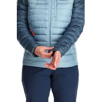 Пуховик жіночий Rab Microlight Alpine Jacket (Orion Blue/Citadel), Колір виробника: Orion Blue/Citadel, Розмір: S, зображення 8