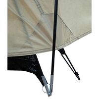 4-місний намет Tramp Camp 4 (Sand): двошаровий, з тамбуром, Кількість місць: 4, Колір: Sand/Black, зображення 26