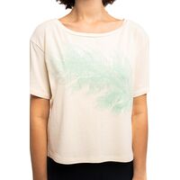 Футболка жіноча Turbat Misool (Cloud Cream/Green), Колір виробника: Cloud Cream/Green, Розмір: L, зображення 4