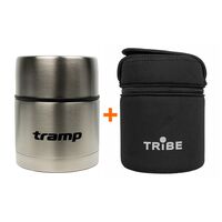 Термос для їжі Tramp UTRC-077 на 500 мл з чохлом, Об'єм: 500