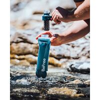 М'яка пляшка з фільтром для води Katadyn BeFree AC (Slate Blue) на 1 л, Об'єм резервуару: 1000, Колір резервуару: Slate Blue, зображення 10