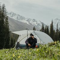 2-місний ультралегкий намет Naturehike CNK2450WS022 Star River UL (Brown): двошаровий, Кількість місць: 2, Колір: Brown, зображення 9