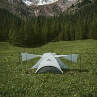 2-місний ультралегкий намет Naturehike CNK2450WS022 Star River UL (Brown): двошаровий, Кількість місць: 2, Колір: Brown, зображення 13