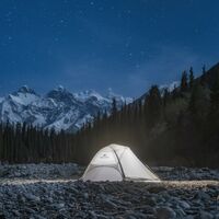 2-місний ультралегкий намет Naturehike CNK2450WS022 Star River UL (Brown): двошаровий, Кількість місць: 2, Колір: Brown, зображення 15
