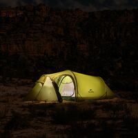 2-місний ультралегкий намет Naturehike CNK2450WS036 Opalus (Dark Green): двошаровий, з тамбуром, Кількість місць: 2, Колір: Dark Green, зображення 17