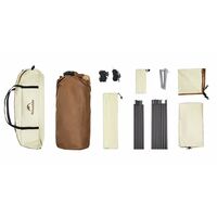 Автоматичний кемпінговий шатер з тентом Naturehike CNK2550WS010 Ango L (Brown), Колір: Brown, зображення 13