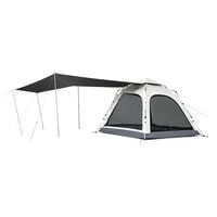 Автоматичний кемпінговий шатер з тентом Naturehike CNK2550WS010 Ango L (Grey), Колір: Grey