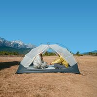 2-місний ультралегкий намет Naturehike CNK2550WS016 Mongar 2 (Brown): двошаровий, Кількість місць: 2, Колір: Brown, зображення 11