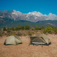 1-місний ультралегкий намет Naturehike CNK2550WS016 Mongar 1 (Grey): двошаровий, Кількість місць: 1, Колір: Grey, зображення 13
