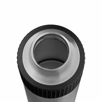 Термопляшка з антиковзним окантуванням Esbit Sculptor Silicone Sleeve (Steel) на 1000 мл, Об'єм: 1000, Колір виробника: Steel/Black Silicone, зображення 5